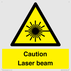 Caution Laser beam